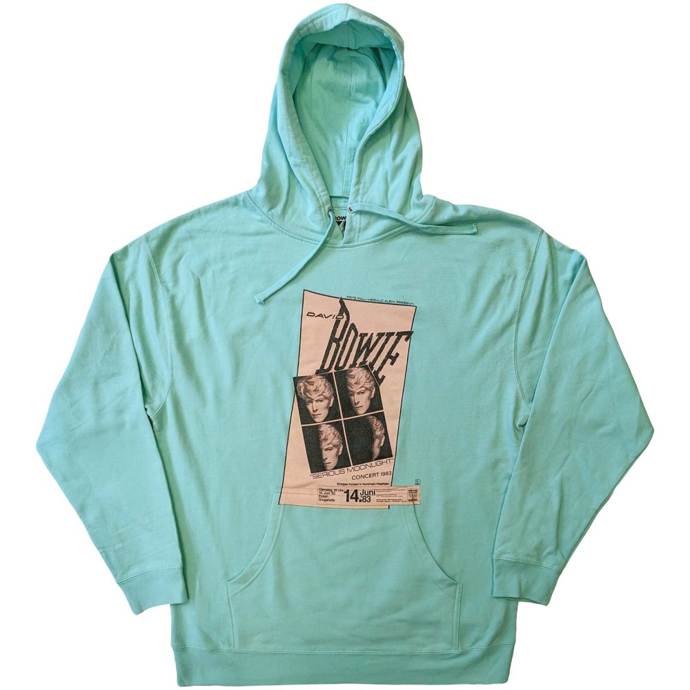David Bowie - Concert '83 Hoodie/trui - Groen